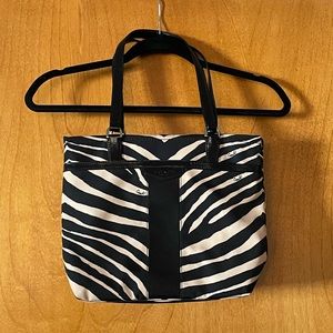 Coach Zebra Print Purse